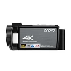 Цифровая видеокамера Ordro AE8, 4K, с функцией ночной съемки, Wi-Fi