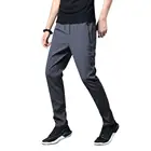 Брюки мужские эластичные быстросохнущие, однотонные Тонкие штаны для улицы