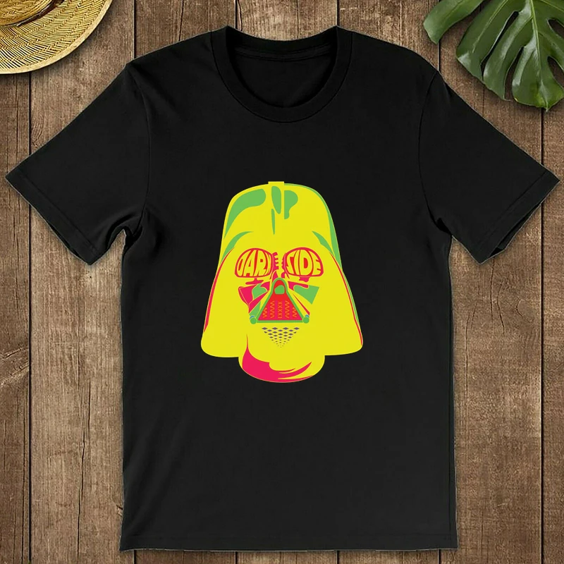 Цветная футболка Darkside Новое поступление модная летняя популярная Повседневная с