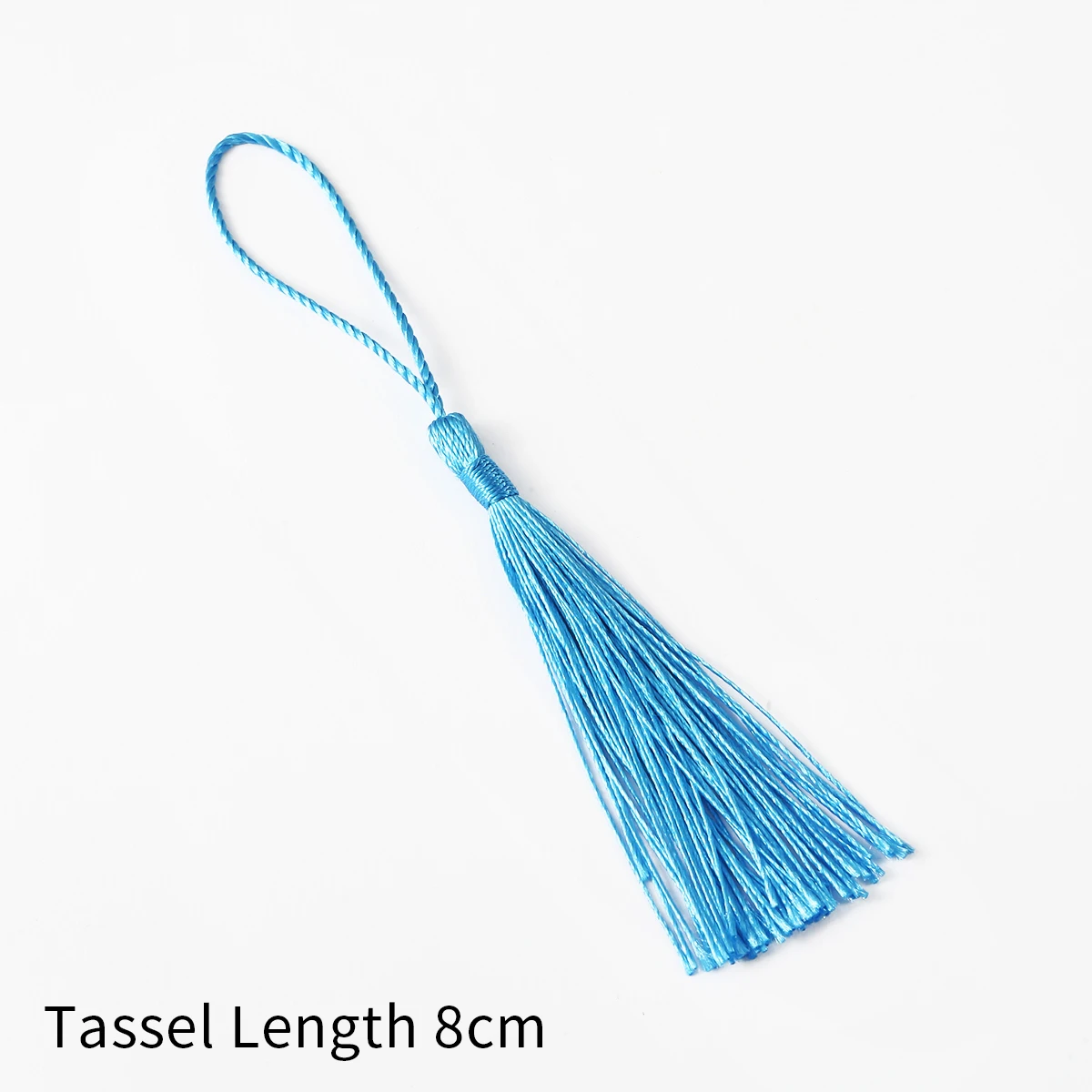 Turquoise 32 шт./упак. полиэстер шелковая кисточка бахрома 13 см хлопок кисточки отделка для шитья шторы аксессуары DIY Свадебные украшения - Цвет: Turquoise