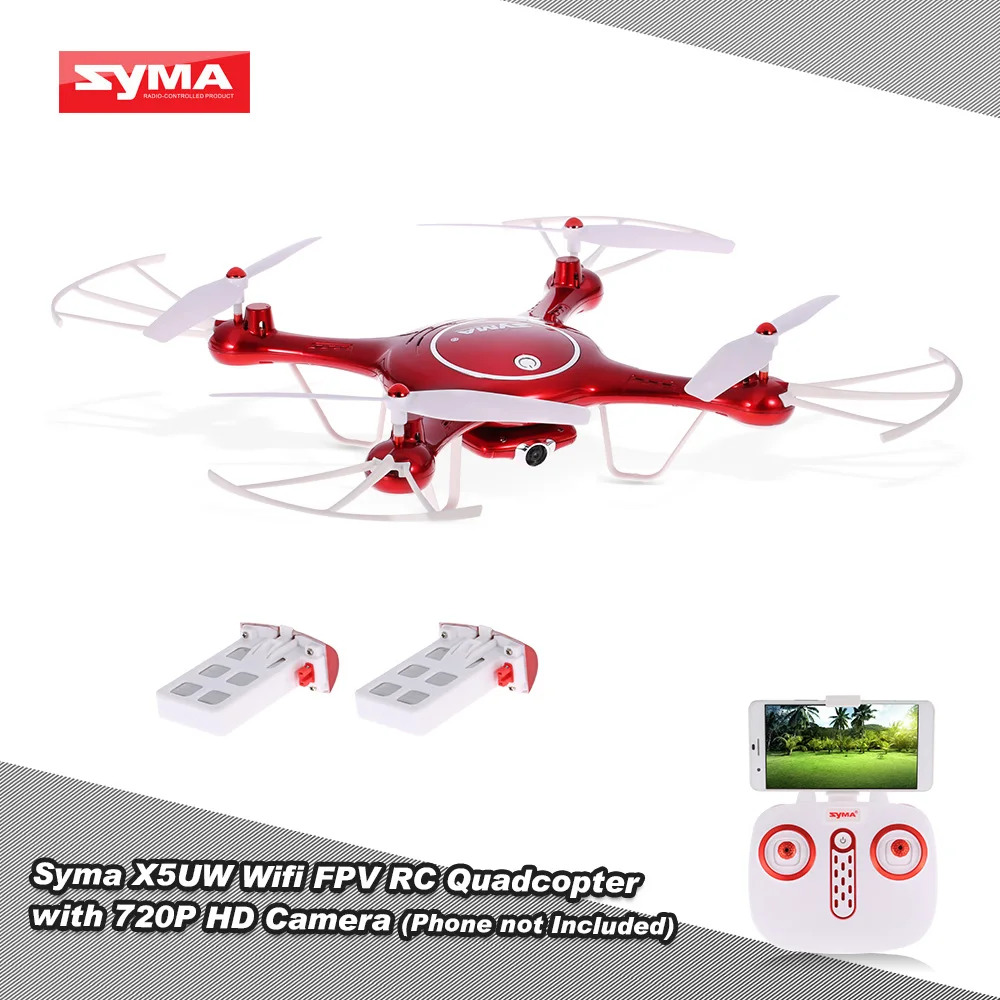 Квадрокоптер Syma X5UW Wi Fi FPV 720P HD с барометром|Радиоуправляемые вертолеты| |