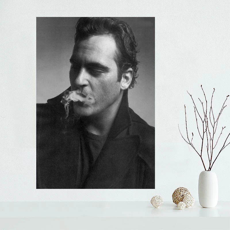 Художественный плакат на холсте Хоакин Феникс домашний декор тканевый настенный
