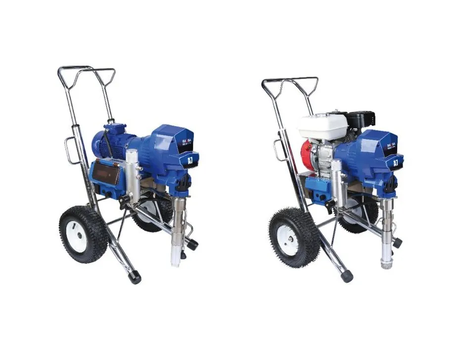 6.5HP 22Mpa 9L Плунжер бензиновый Тип Высокого Давления безвоздушный распылитель