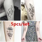 Временные водонепроницаемые стикеры 5 шт.компл., одноразовые Стикеры для мужчин и женщин, шрамы на обложку