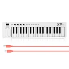 Многофункциональная MIDI-клавиатура 37 клавиш, портативное электронное пианино, цифровая клавиатура для оркестраций, музыкальный инструмент