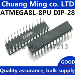 ATMEGA8A-PU ATMEGA8L-8PU ATMEGA8-16PU ATMEGA8 8-bit MCU microcontroller DIP28 new and original IC