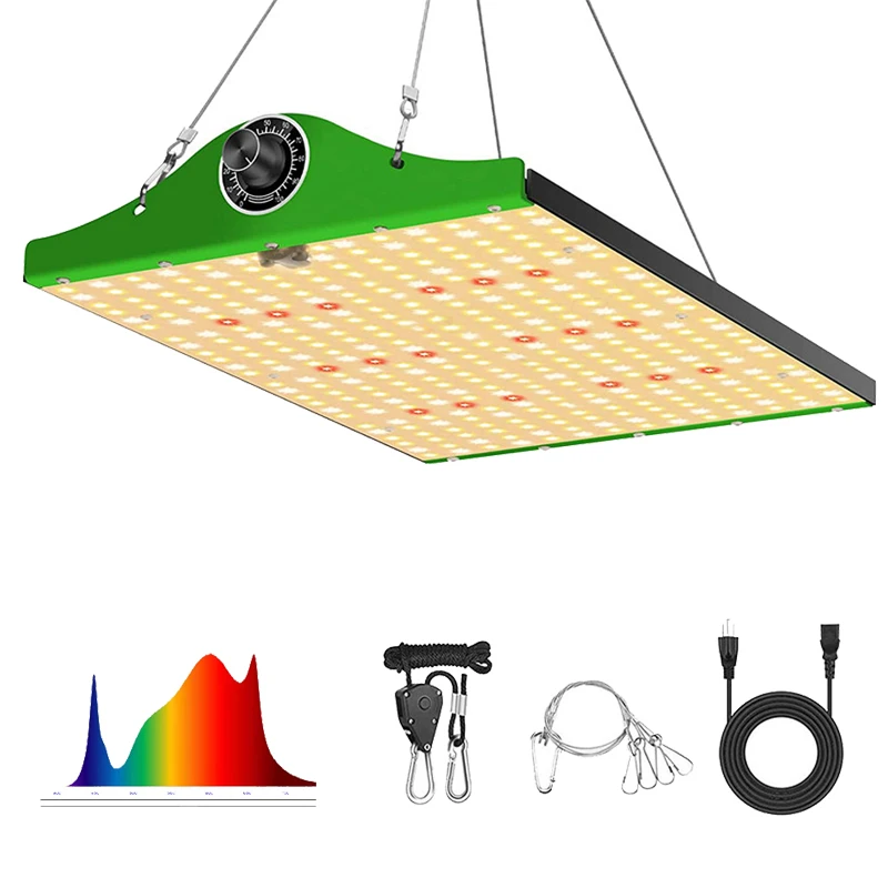 1000W LED Grow Light Full Spectrum Samsung 281b 3 X 3ft Coverage Dimmable UV IR Lamps for Indoor Plants