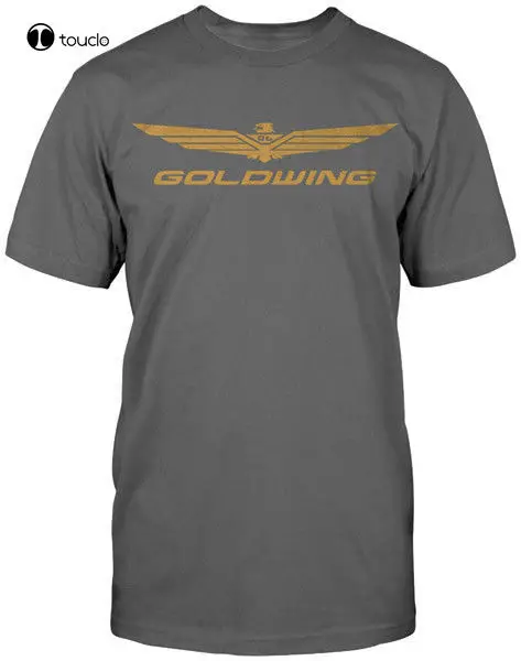 

New Summer Tee Shirt Japanese Motorcycle Men'S Gold Wing Corporate Charcoal T-Shirt, 3Xl Cool T-Shirt Custom Aldult Teen Unisex