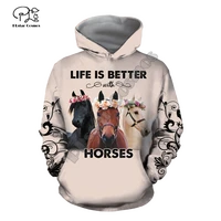 plstar cosmos animal newest horse funny newfashion harajuku 3dprint menwomen streetwear pullover casual jacket zip hoodies d 12