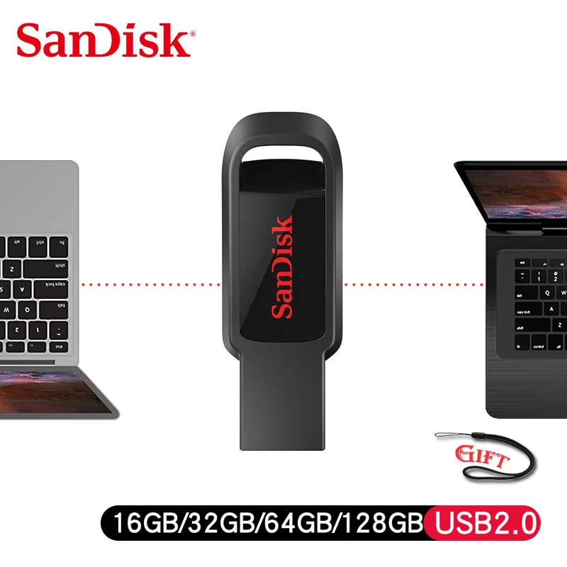 Sandisk CZ61 USB флэш-накопитель 2 0 флешки 128 Гб 64 Флеш накопитель 32 оперативной памяти 16