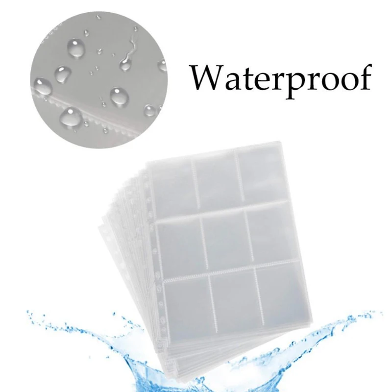 10-50 шт. альбом Покемон карты держатель страницы альбома коллекция торговой игры