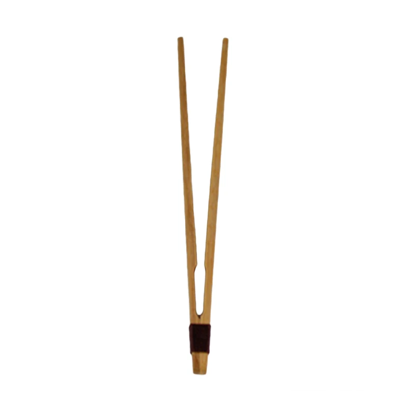 New Wooden Tea Tweezer Bacon Clip Tongs Bamboo Kitchen Salad Food Toast Creative tea ceremony with zero bamboo clip|Чайные держатели|
