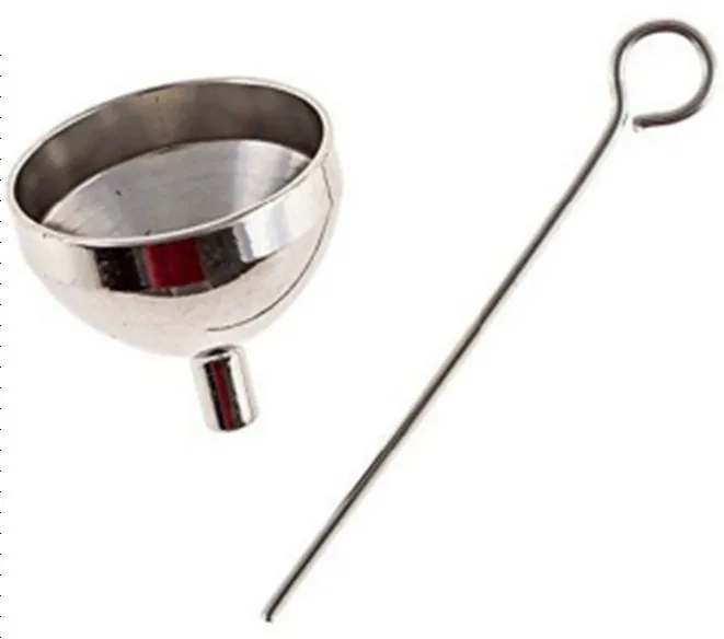 Маленькая воронка из нержавеющей стали для Cinerary шкатулка подвеска ожерелье урна