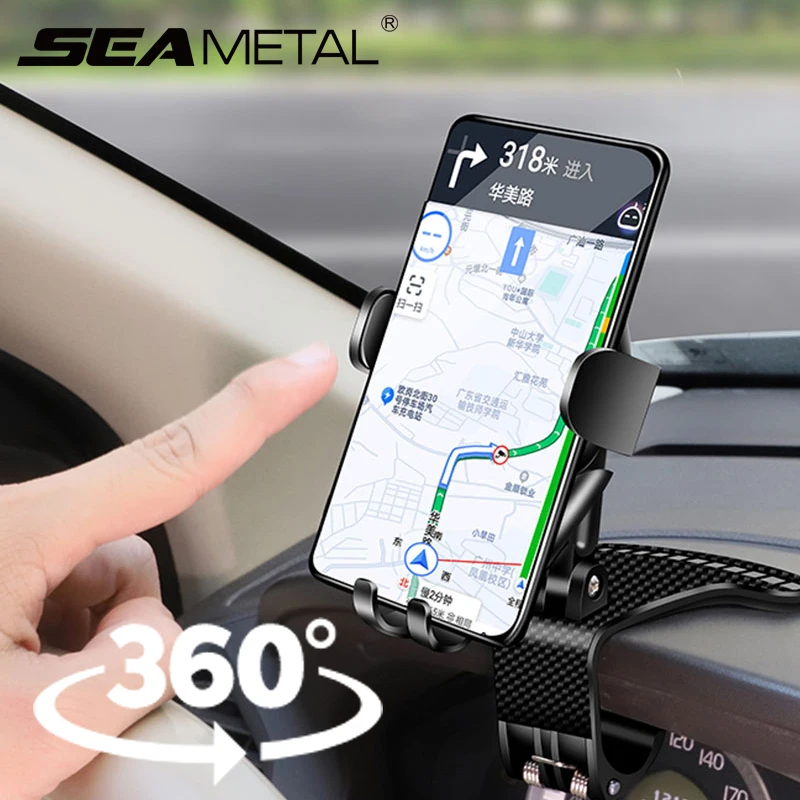 360 градусов Автомобильный держатель для телефона на магните Универсальный