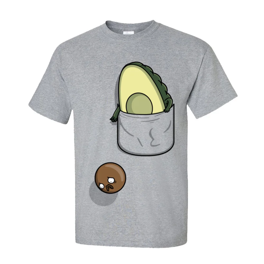 

Men T Shirts Avopocket Casual Tops T-Shirts Cotton Fabric O-Neck Short Sleeve Printed On T Shirt Summer Wholesale