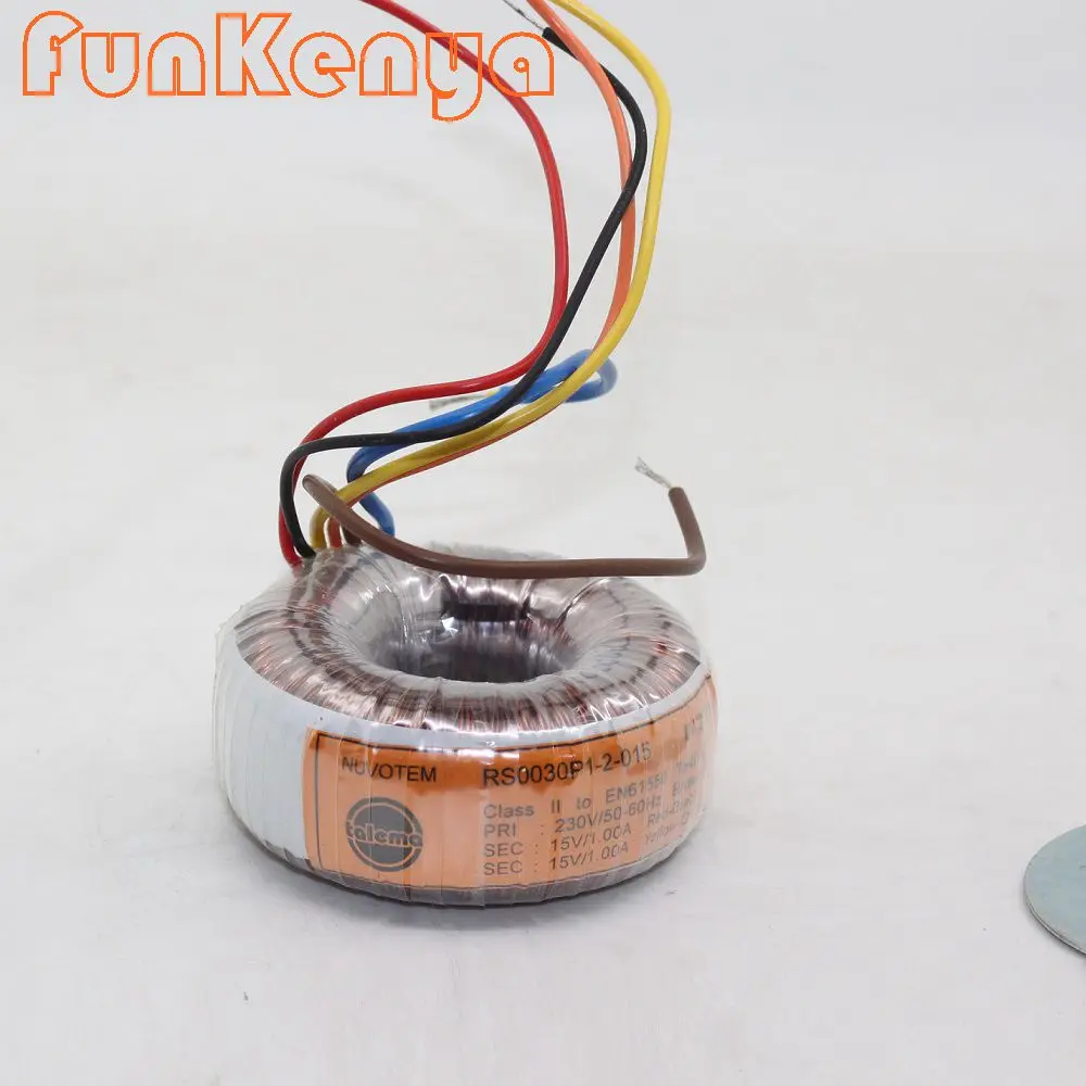 

Тороидальный трансформатор Talema RS Nuvotem, 30 Вт, двойной 6 В, 9 В, 12 В, 15 В, 18 в, 25 в, комплекты DIY усилителей, 30 ВА, кольцо Cow