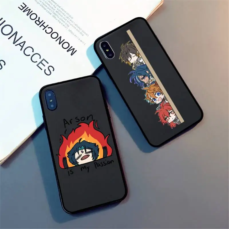 

Genshin Impact Phone Case For iPhone 13 12 11 8 7 Pro Max Plus X XS XR MINI Soft Silicone New