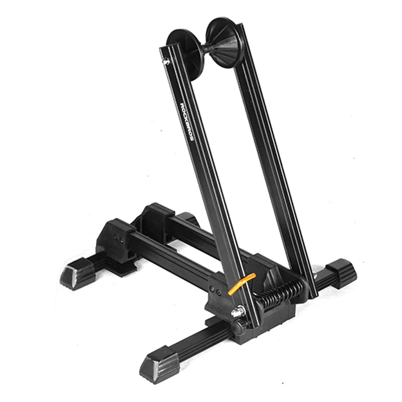 Напольная стойка для велосипеда хранения Складная регулируемая парковочная