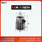 1 шт. зубчатая шестерня 1M 14T Mod 1 ширина 6 мм 6,35 мм 8 мм 45 стальная ЧПУ зубчатая передача ind