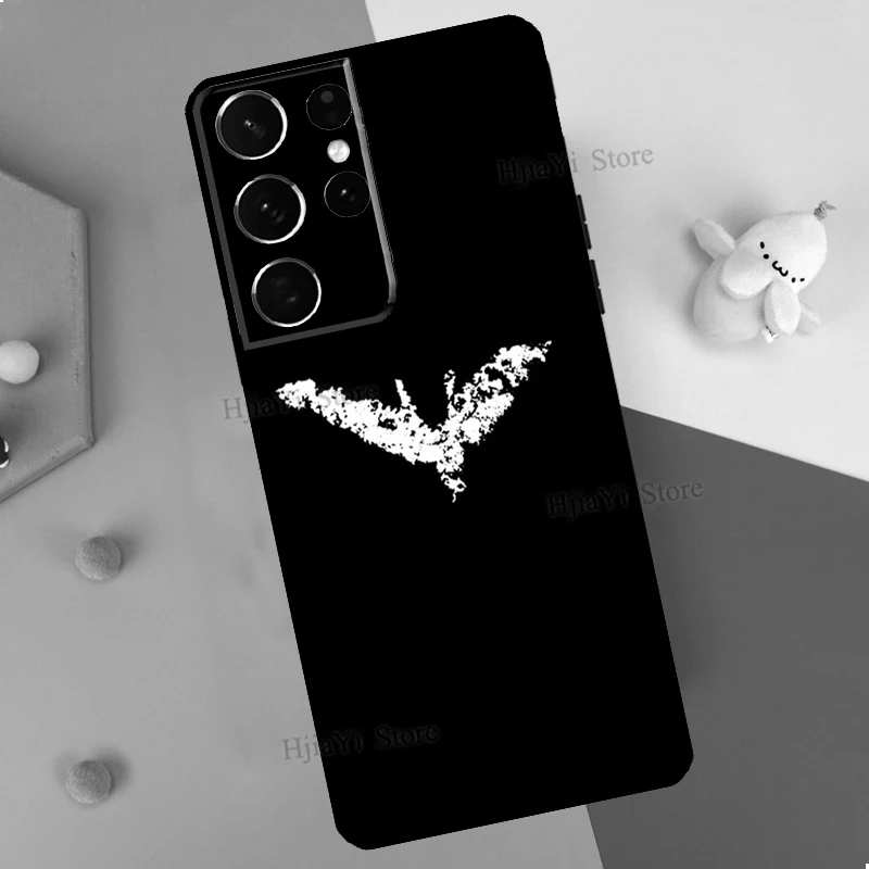 Готический чехол Goth летучая мышь вампира для телефона Samsung Galaxy S23 S22 Ultra Note 20 10 S8 S9 S10