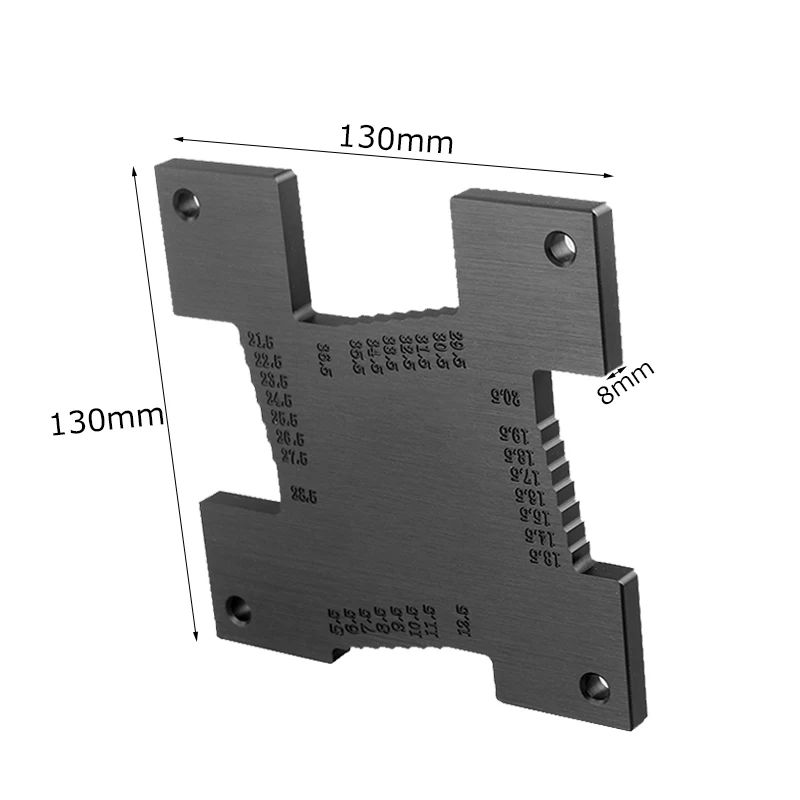 2pcs/set Woodworking Height Gauge Metric Depth For Wood Router Table Electric Saw Carpentry Measuring Tools | Инструменты