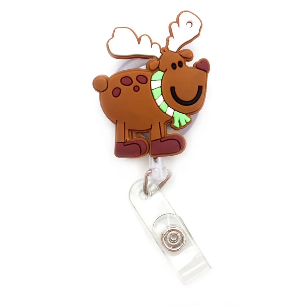 Большой Размеры Рождество Стиль выдвижной брелок для ключей медсестра и доктор