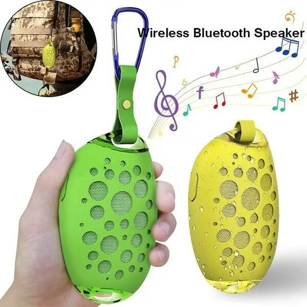 Мини Манго водонепроницаемый стерео беспроводной Bluetooth динамик с микрофоном