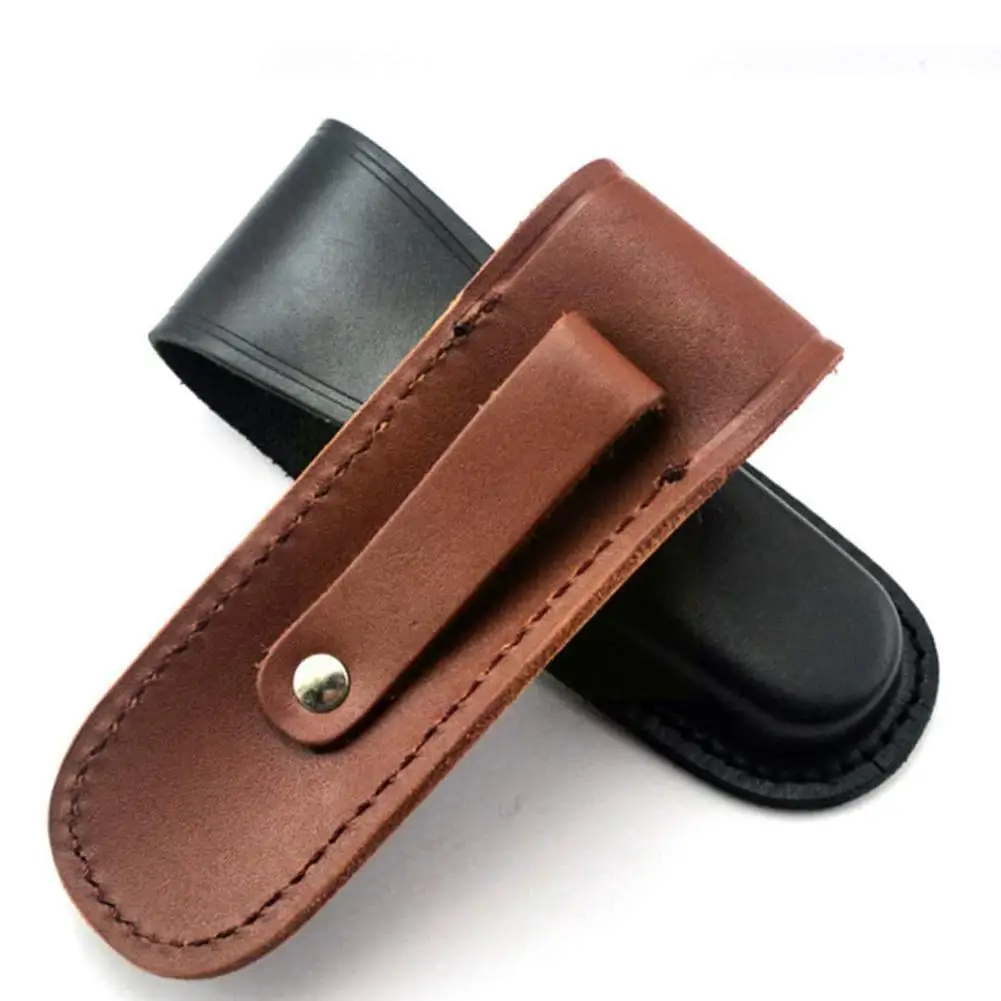 Футляр для складного ножа футляр кожаный чехол первая Складная магнитная