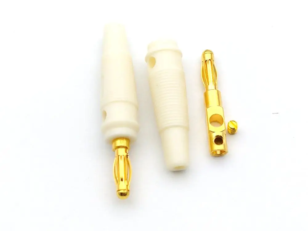 Новый позолоченный 4 мм разъем типа &quotбанан&quot|test connector|test goldtest plug |