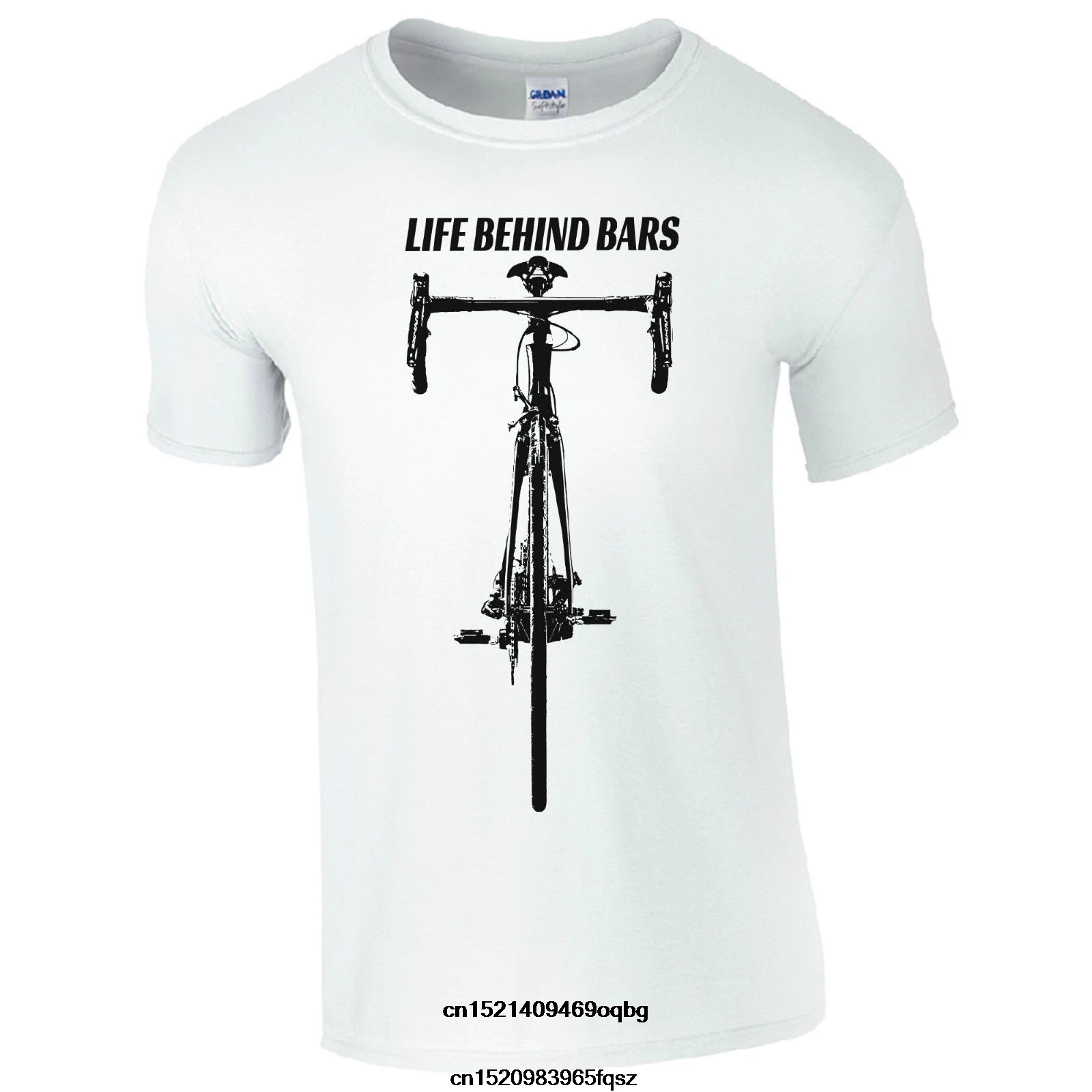 Байкерская футболка Life Behind Bars Забавный велосипедист Road Cyclinger подарок Мужской Топ