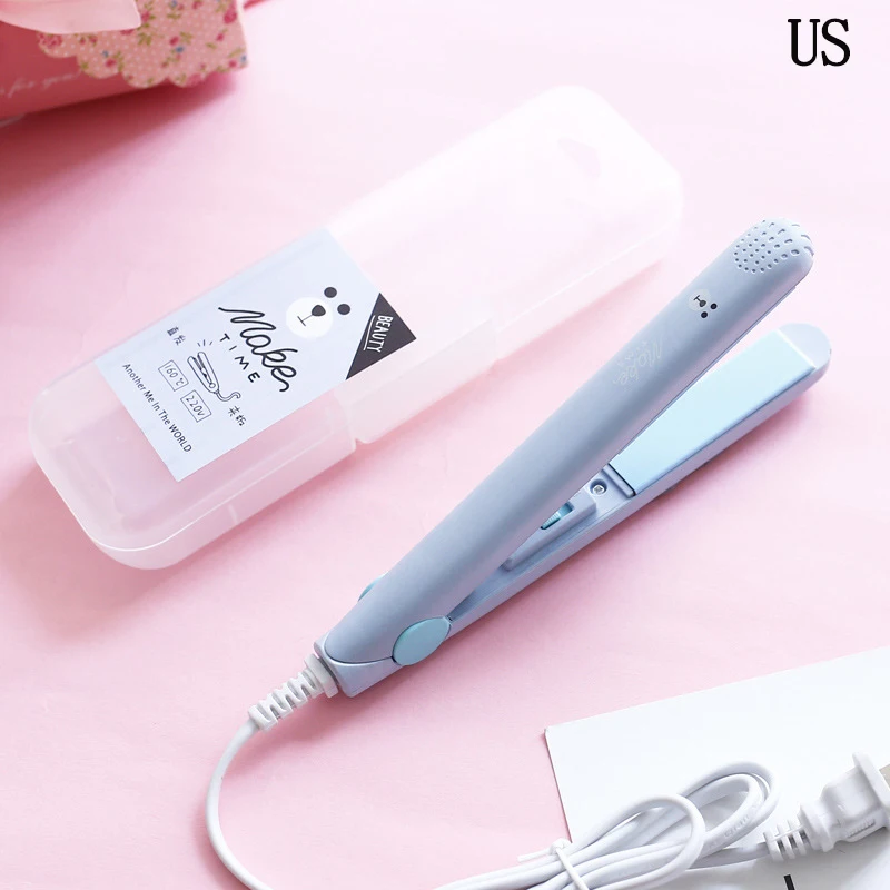 Мини щипцы для завивки волос выпрямитель двойного назначения гофрированные