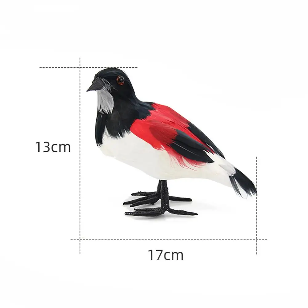 

Simulation Bird Model Foam Feather Bird Decoration Creative Feather Lawn Doll Decoration Animal Bird Garden Bird Prop Decoration