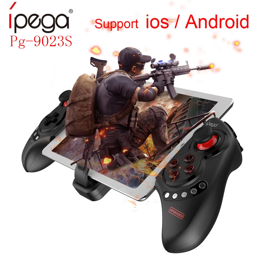 IPEGA 9023 джойстик для телефона игровой контроллер геймпад Android PG 9023 беспроводной Bluetooth Телескопический коврик/Android планшет с ТВ ПК - Цвет: Pg-9023S