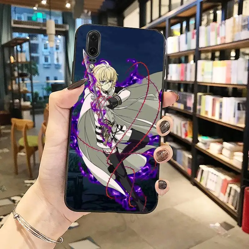 

Owari no seraph mikaela anime Phone Case For Huawei honor Mate P 10 20 30 40 Pro 10i 9 10 20 8 x Lite