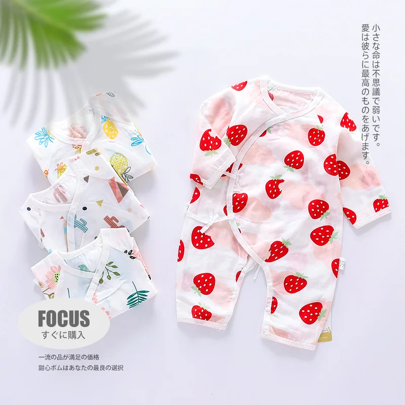 Юбка для новорожденных одежда на шнуровке двойной хлопковый комбинезон с