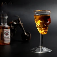 skull head glass goblet vodka cocktail whisky wine glass decanter spirits dispenser crystal glass bar club drinkware tumbler cup