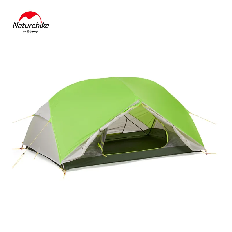 Bestellen Naturehike 3 Saison Mongar Im Freien Camping Zelt 20D Nylon Fabic Silicon Doppel Schicht Wasserdichte Zelt Für 2 Personen NH17T007-M