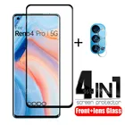 4-в-1 для OPPO Reno 4 Pro 5G стекло для Reno 4 Pro 5G телефон Flim Защитное стекло для экрана Protetor для Reno 4 Pro 5G стекло объектива
