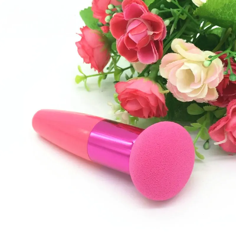 Косметическая пуховка кисть для пудры милая губка в форме гриба макияжа основы