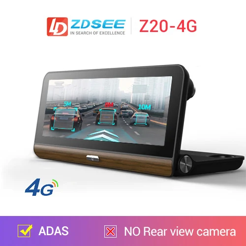 4G support LDZDSEE 7,8" ips 4G ADAS Автомобильный видеорегистратор dashcam Full HD 1080P камера видео регистратор Android gps карта 1G+ 16GB - Название цвета: 4G support