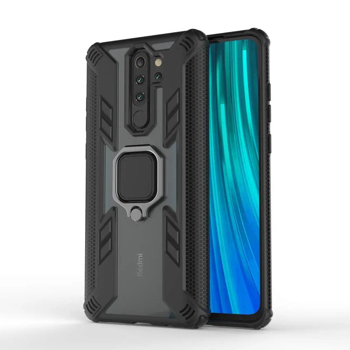 Противоударный чехол-держатель для автомобиля чехол Xiaomi Redmi Note 8T 8 pro прозрачный