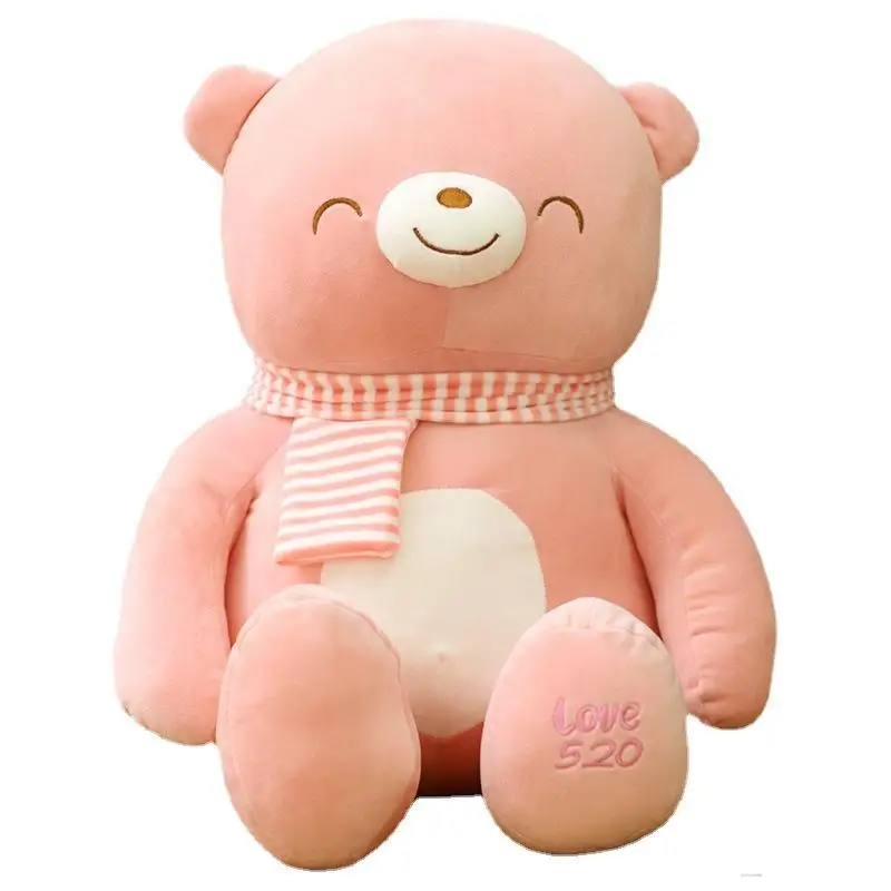 

Симпатичный спящий маленький медведь, плюшевая игрушка, кукла, большой медведь, подушка для кровати для девочек, подарки детям, игрушки