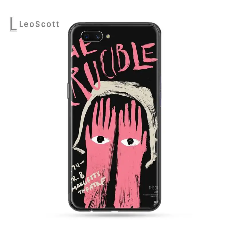 

Retro movie poster abstract aesthetic art Phone Case For OPPO F 1S 7 9 K1 A77 F3 RENO F11 A5 A9 2020 A73S R15 REALME PRO cover