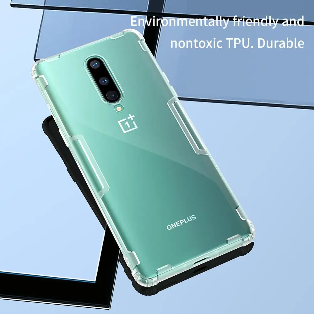 Для Oneplus 8 Pro чехол Nillkin ТПУ искусственный Чехол мягкий прозрачный силиконовый