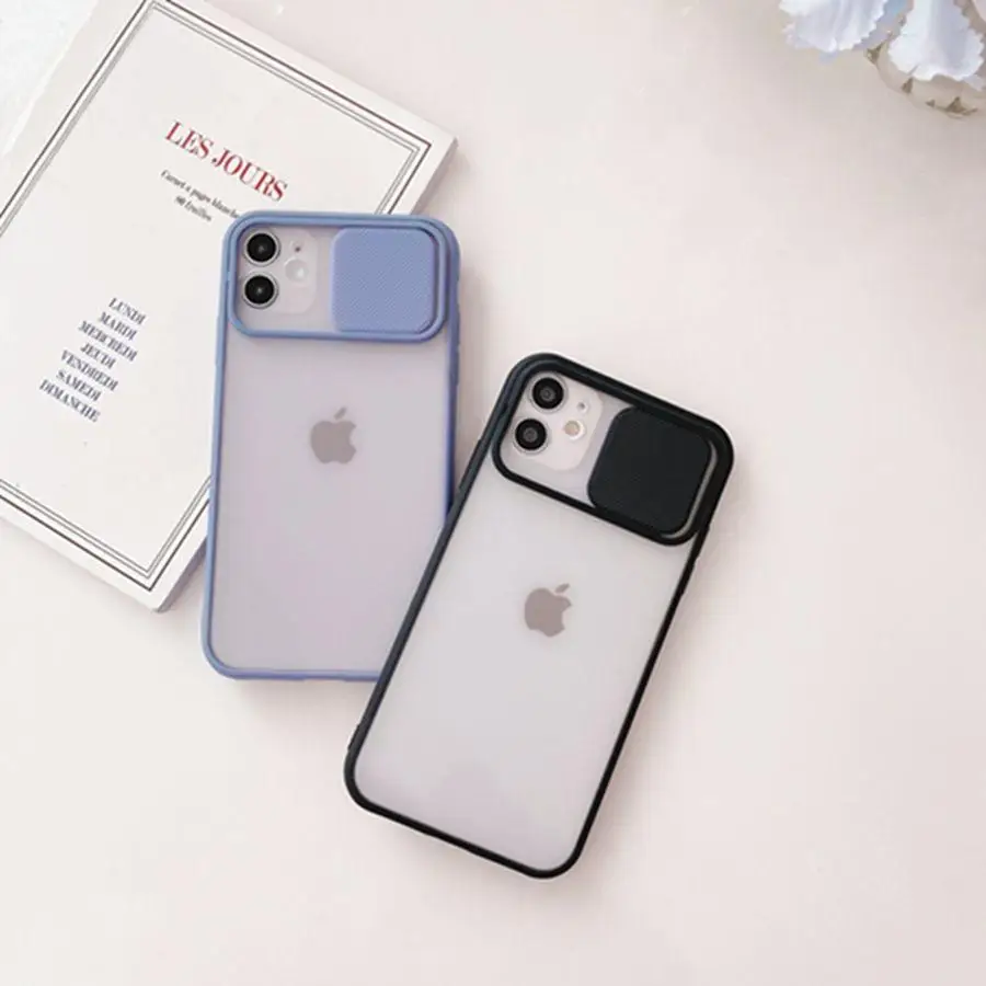 

Camera Lens Protection TPU Case For IPhone 12 13 Pro Max MiNi 11 Pro 8 7 6 6s Plus Xr Xs Max X SE 2020 Lens Push And Pull Cover