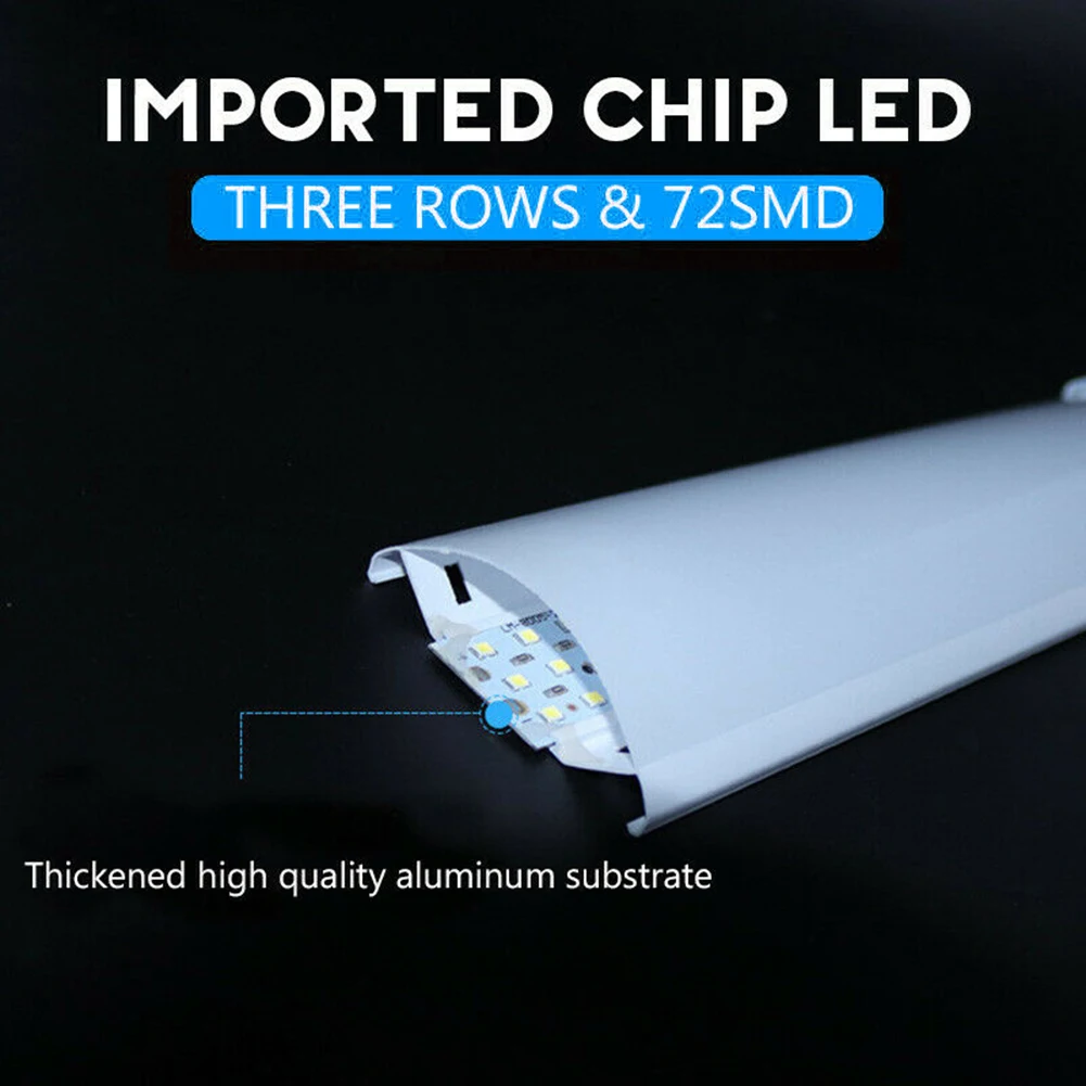 Универсальная Светодиодная лампа 12 В 24 Вт для чтения на потолочном светильнике