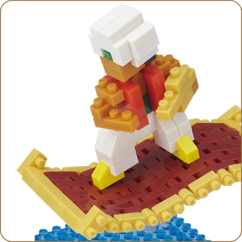Новые Kawada Nanoblock Award выбор Летающий волшебный ковер NBC-250 170 шт. Мини Строительные