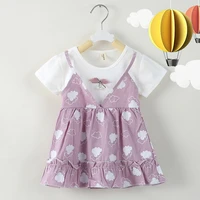 new fashion baby dress long sleeve infant dress spring baby girls clothing