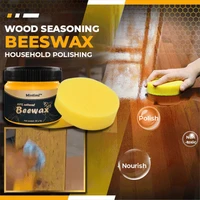 85g wood care wax solid wood furniture polishing seasoning beeswax polisher waterproof furniture care maintenance beeswax