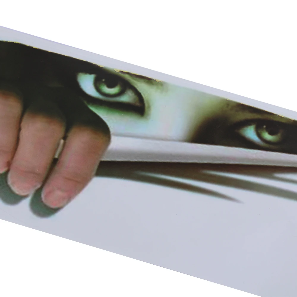 New Creative 3D Peeking Women Scary Eyes Car Door Window Vinyl Decal Sticker Waterproof Auto Styling Accessories | Автомобили и